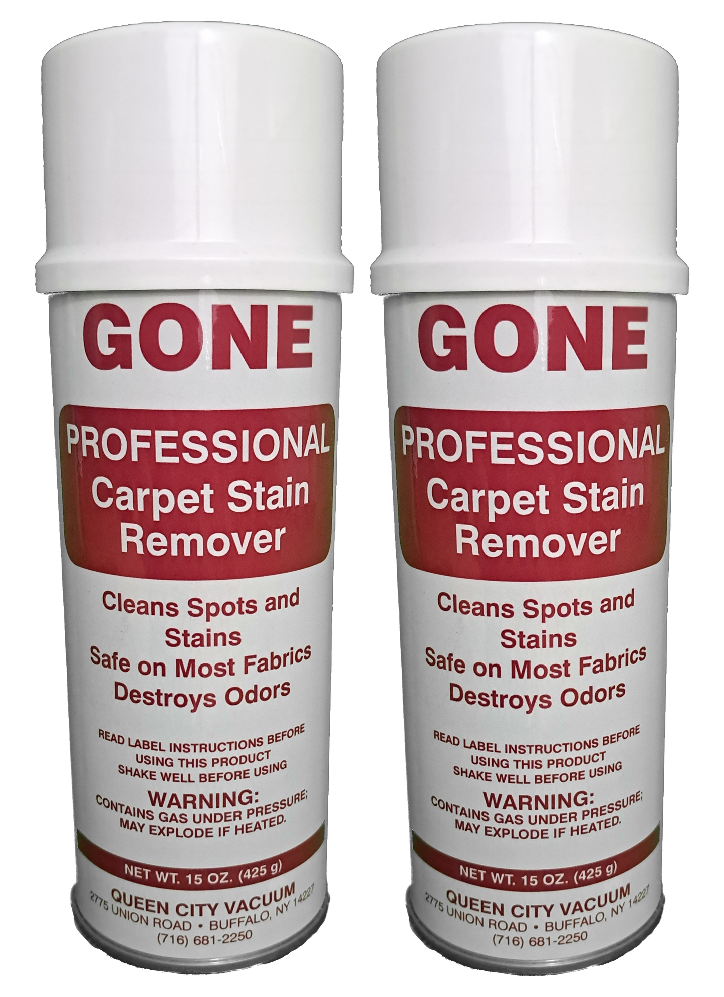 Supervacuums GONE Professional Carpet Stain Remover